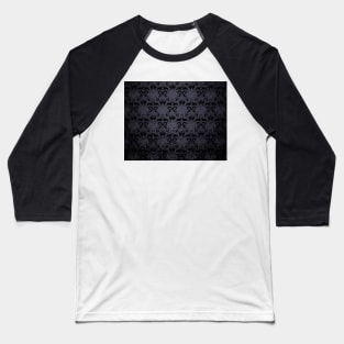 Dark Patterned Background Baseball T-Shirt